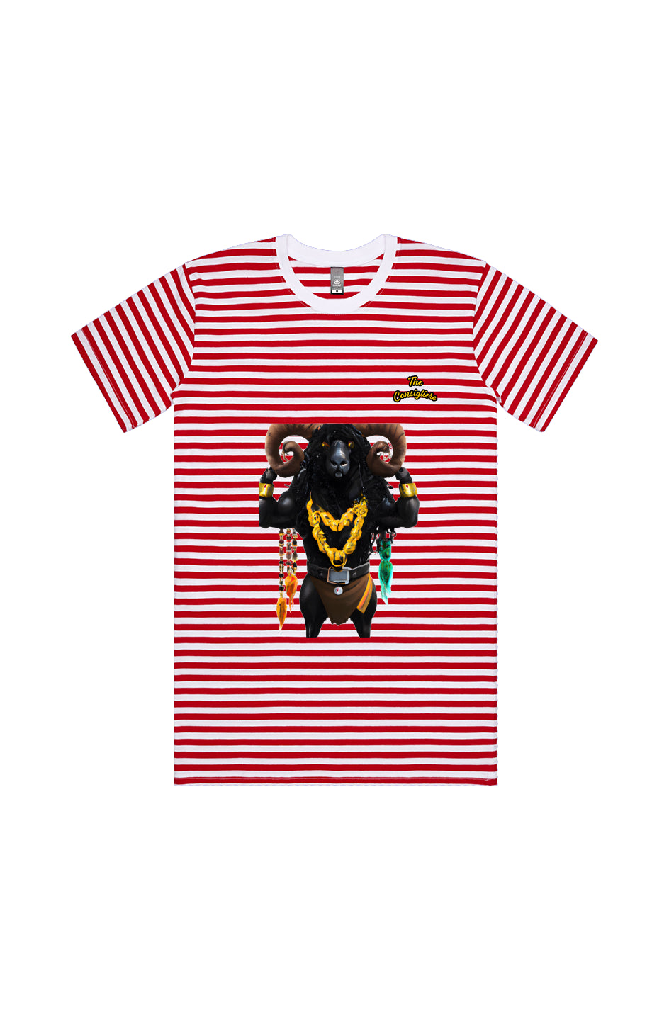 "Stripes" Red tee "The Consigliere" series