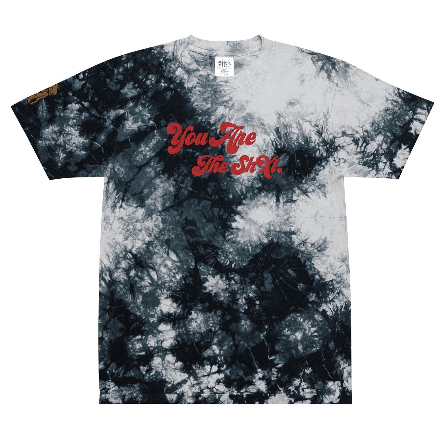 "YATS" Oversized tie-dye t-shirt