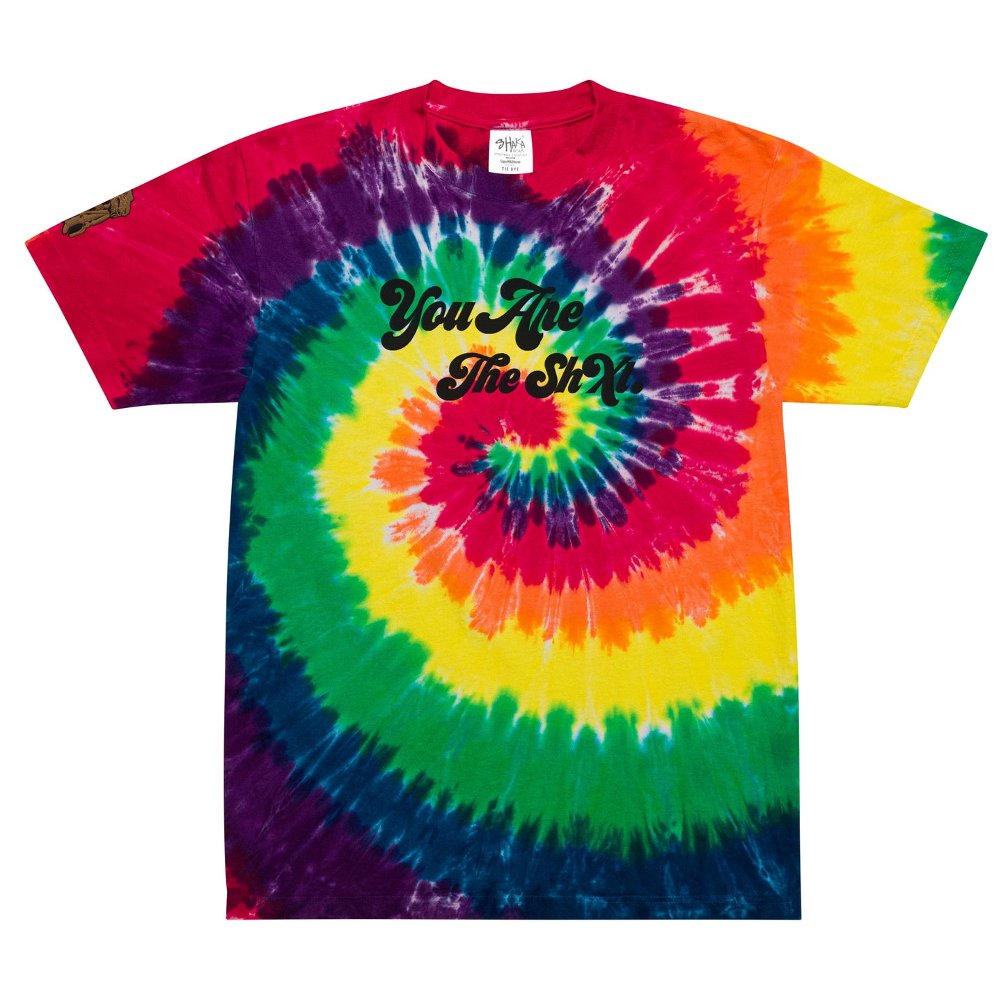 "YATS" Oversized tie-dye t-shirt