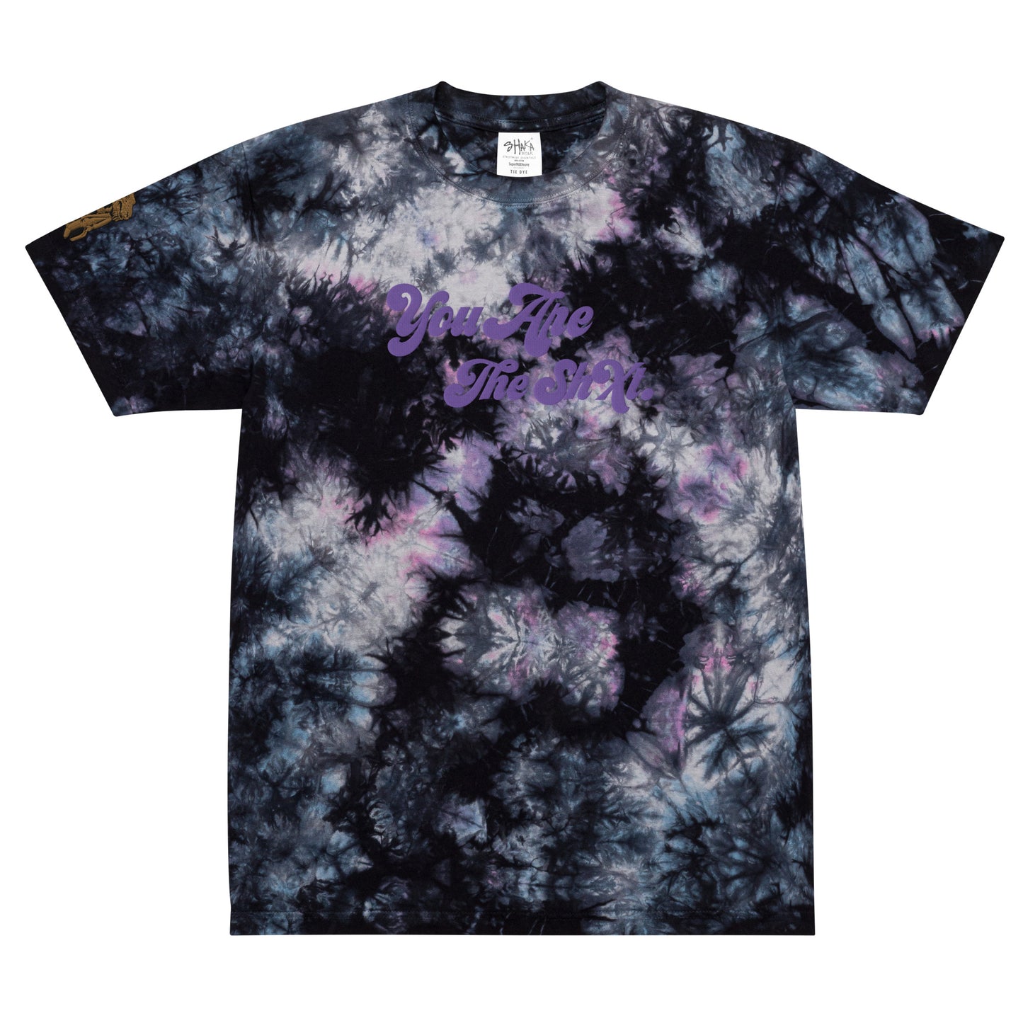 "YATS" Oversized tie-dye t-shirt