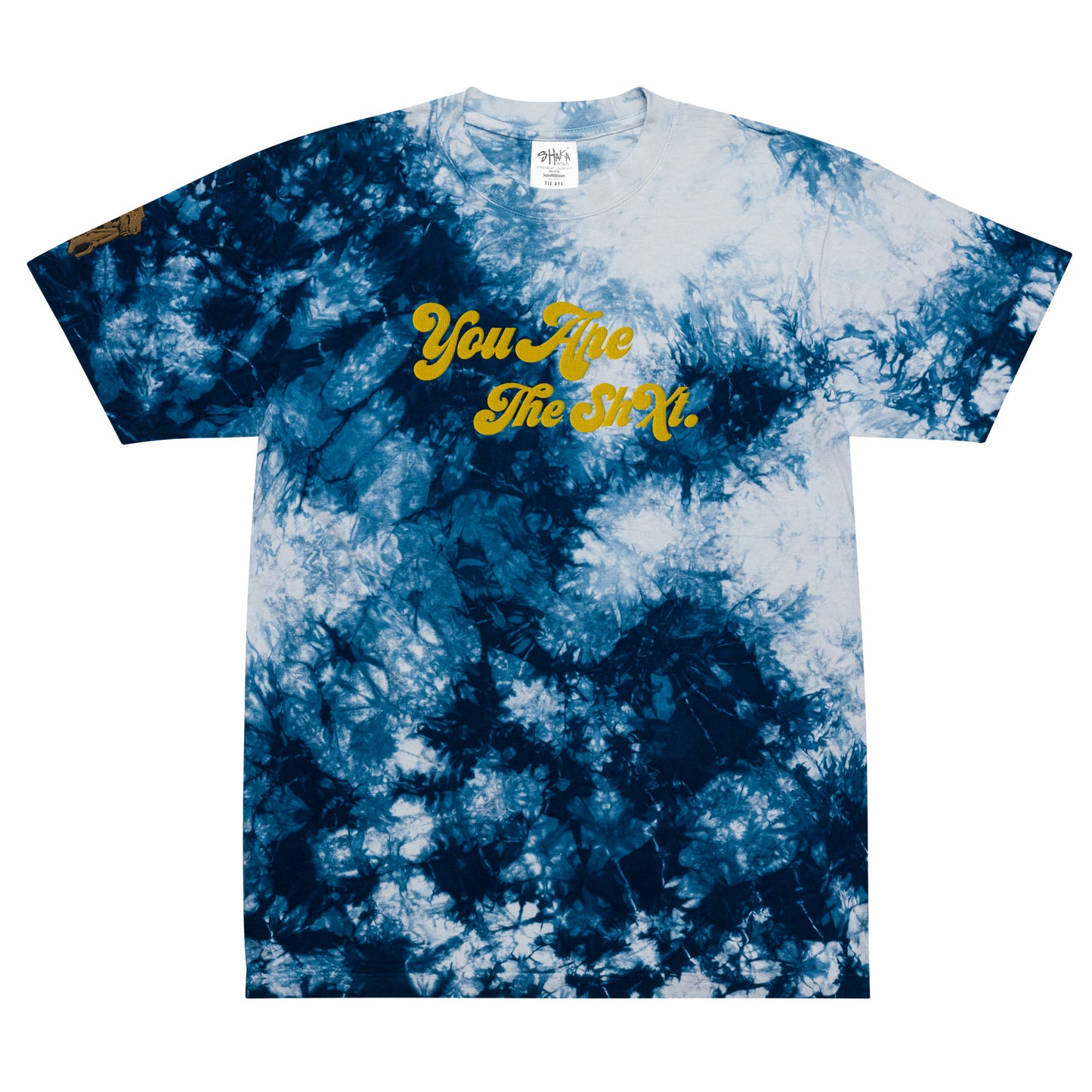 "YATS" Oversized tie-dye t-shirt